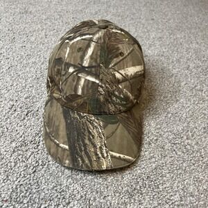 Coleman Hat Cap Strap Back Camo Realtree LED Light Hunting Mens One Size Outdoor